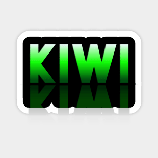 Kiwi - Healthy Lifestyle - Foodie Food Lover - Graphic Typography Sticker